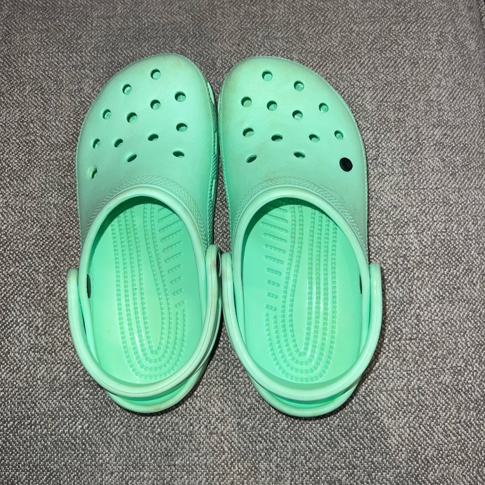 Mint Crocs